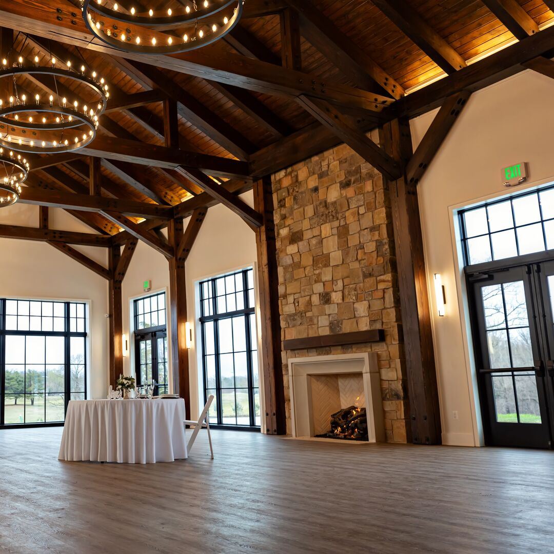 function room at clubhouse