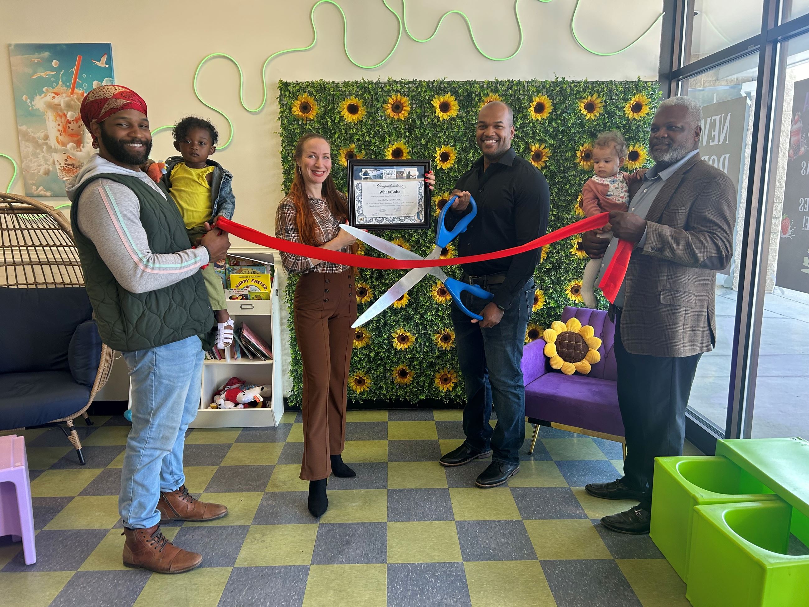 Whataboba Ribbon Cutting